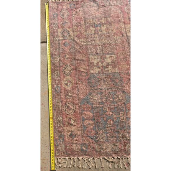 Urban Outfitters Akara Brushed Rug Fringe 3 x 5 Feet Rug - Picture 5 of 6